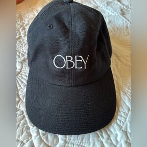 OBEY wool blend baseball hat